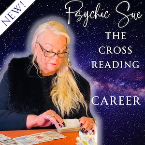 Carrière Psychic Tarot Reading « The Cross » Prédictions du passé, du présent, du futur et de l'avenir par Psychic Sue, lecture de vidéos - Cheminement de carrière et objectifs