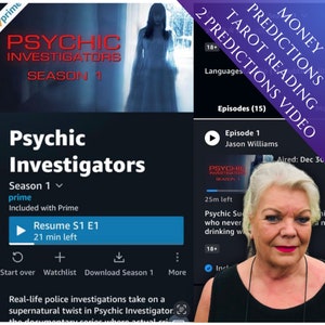 Lettura psichica dei soldi Lettura delle carte dei tarocchi video Predizione, 2 letture di previsioni psichiche di Psychic Sue