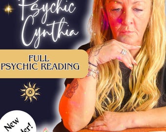 Full Psychic Tarot Card Reading & 1 Question Email Reading Predictions Past Present, Future Love Money Career Psychic Cynthia Fast Delivery