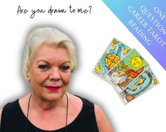 Career Tarot Reading Card Reading Psychic Predictions, Past Present, Future 1 Career Question by Psychic Sue