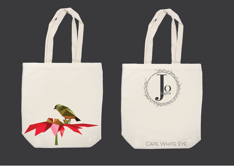 white eye tote
