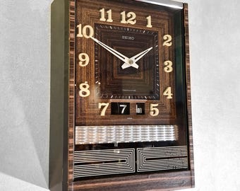 Seiko Transistor Clock Japan 1960s Vintage Collectors Item Retro