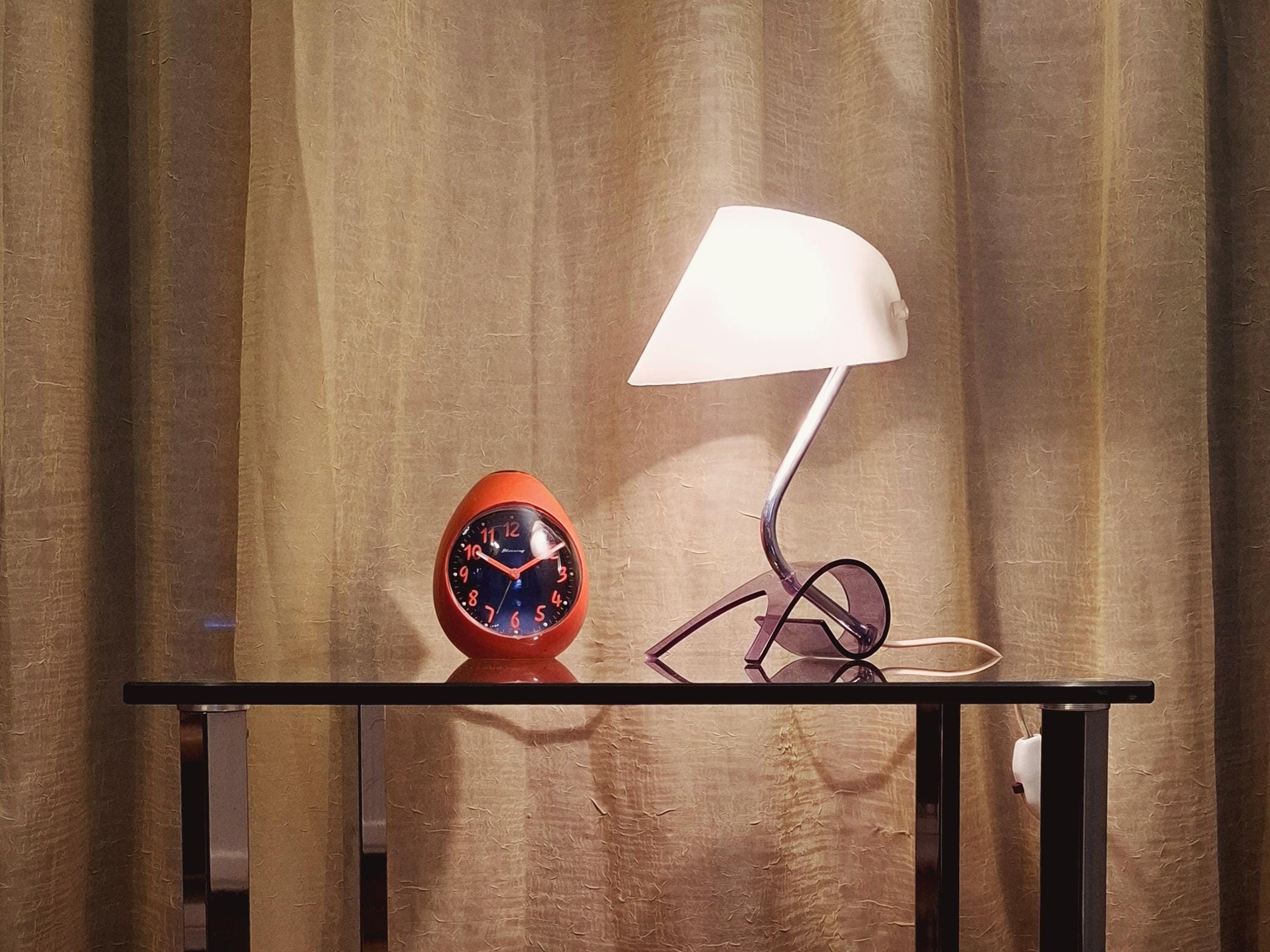 Midcentury Table Lamp Designed by Apolinary Galecki Germany/polish