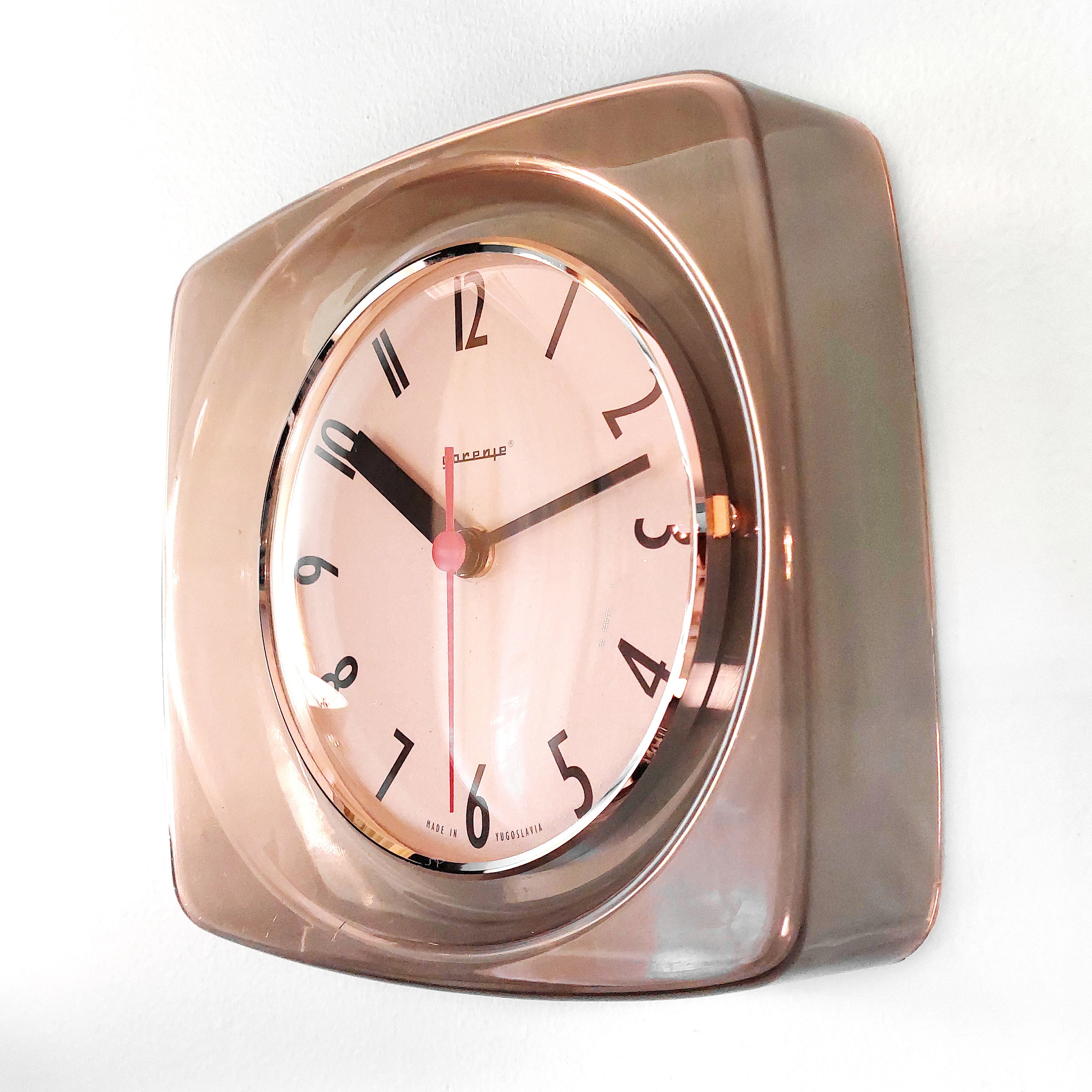 Gorenje Wall Clock From 70's Yugoslavia Space Design Icon Etsy