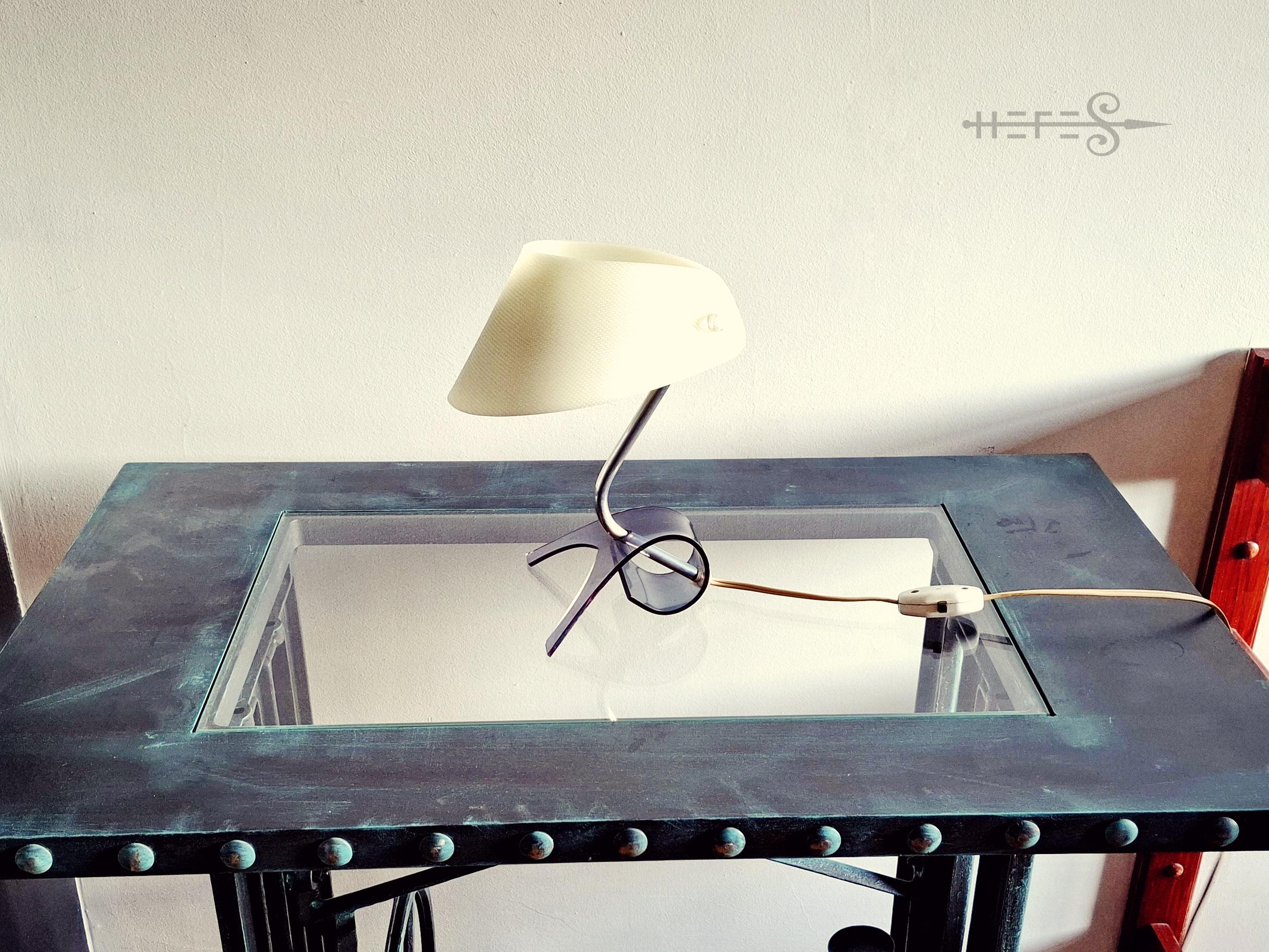 Midcentury Table Lamp Designed by Apolinary Galecki Germany/polish