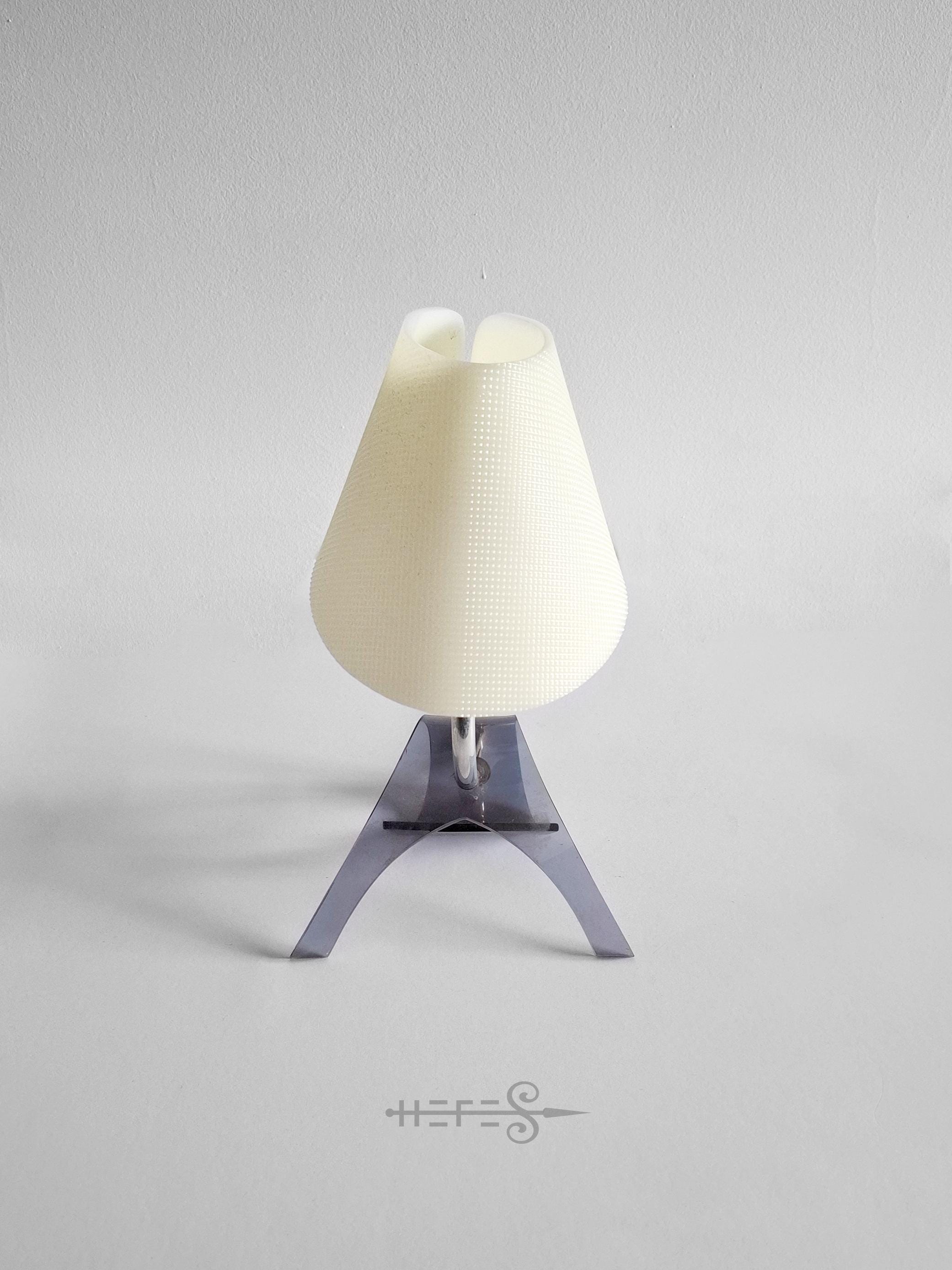 Midcentury Table Lamp Designed by Apolinary Galecki Germany/polish