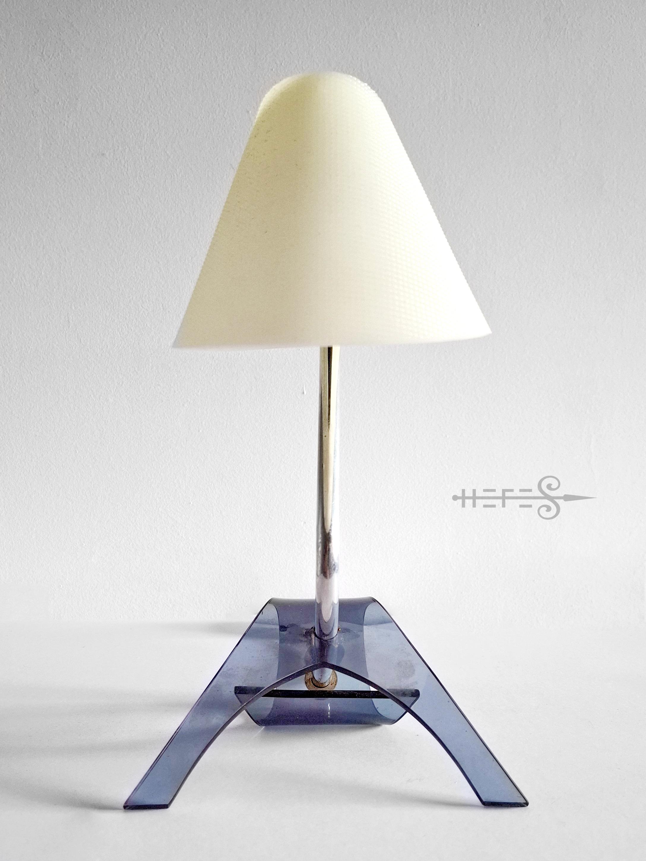 Midcentury Table Lamp Designed by Apolinary Galecki Germany/polish