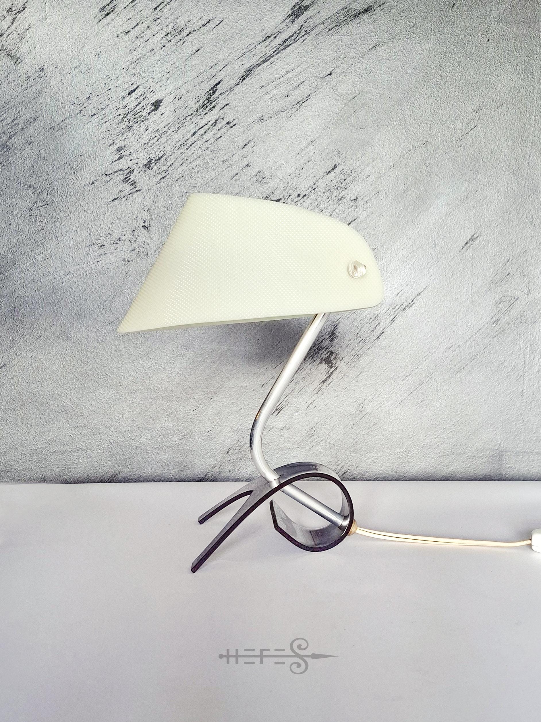 Midcentury Table Lamp Designed by Apolinary Galecki Germany/polish