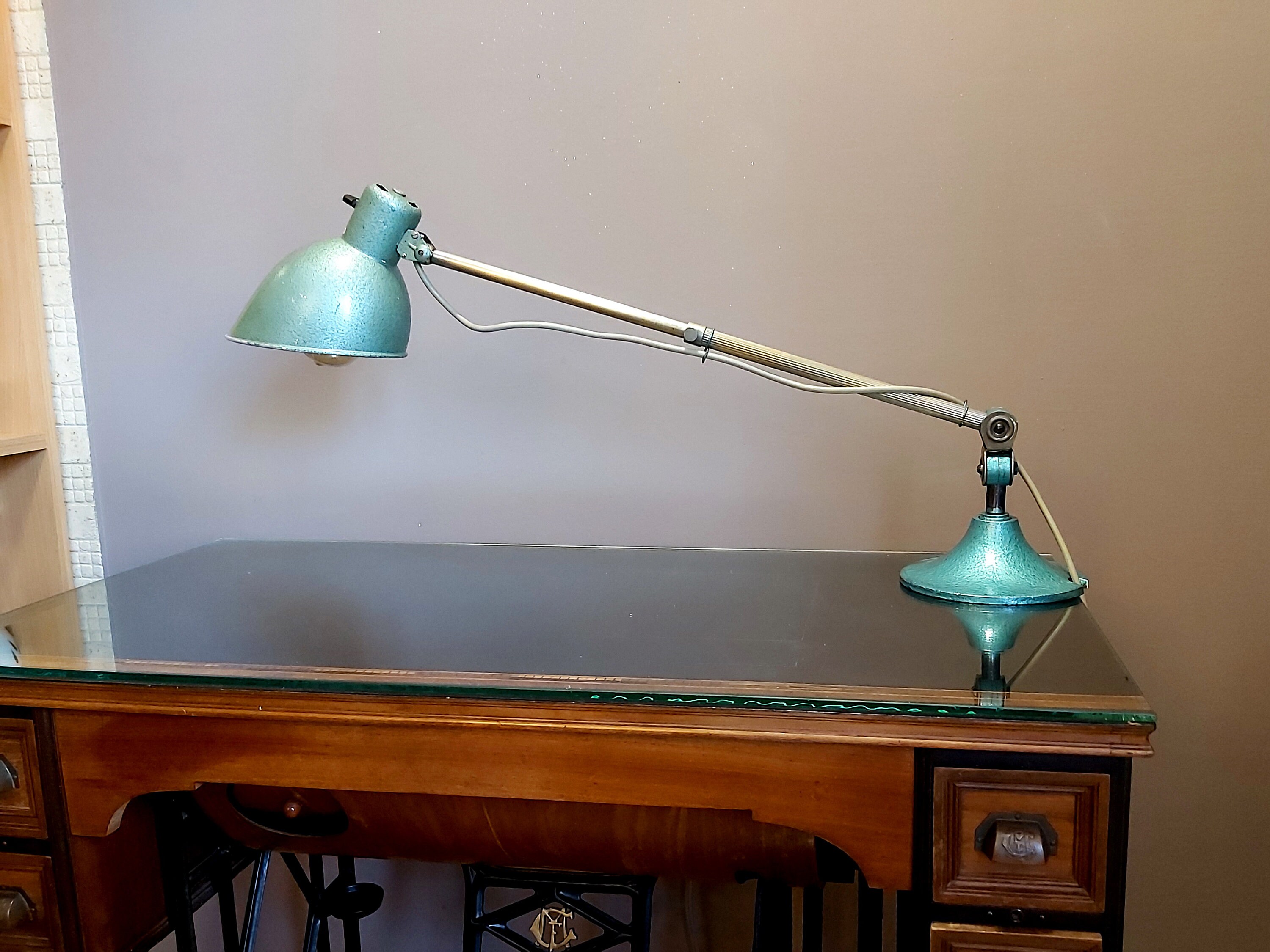 Nestler Hala Lamp Industrial Vintage Architect Desk Lamp Etsy