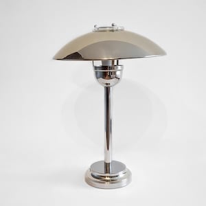 Atrium Bauhaus 1970s Germany Mushroom Desk Lamp Vintage SKS Karl Struppe Vienna Bauhaus Design