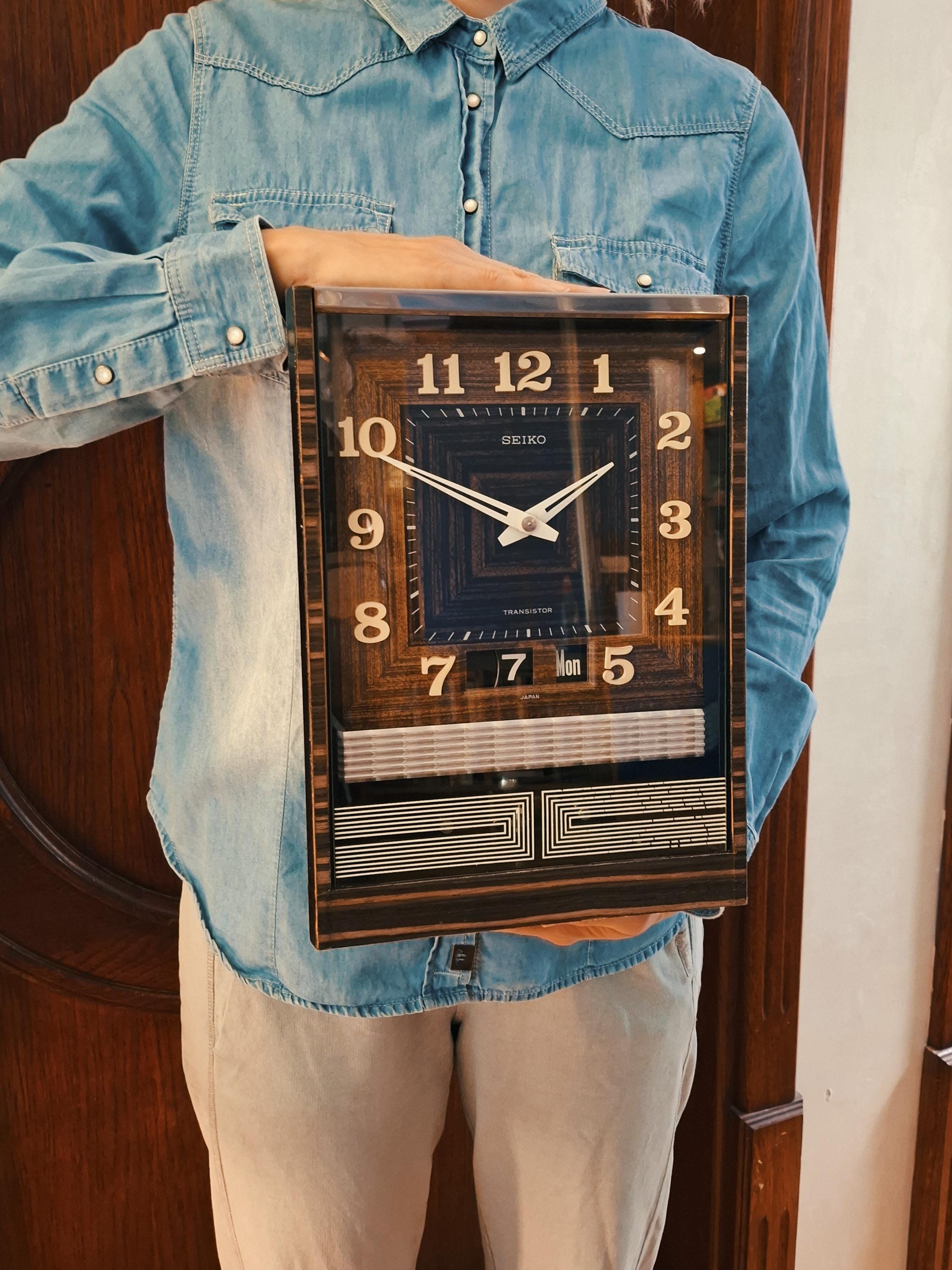 Seiko Transistor Clock Japan 1960s Vintage Collectors Item Retro