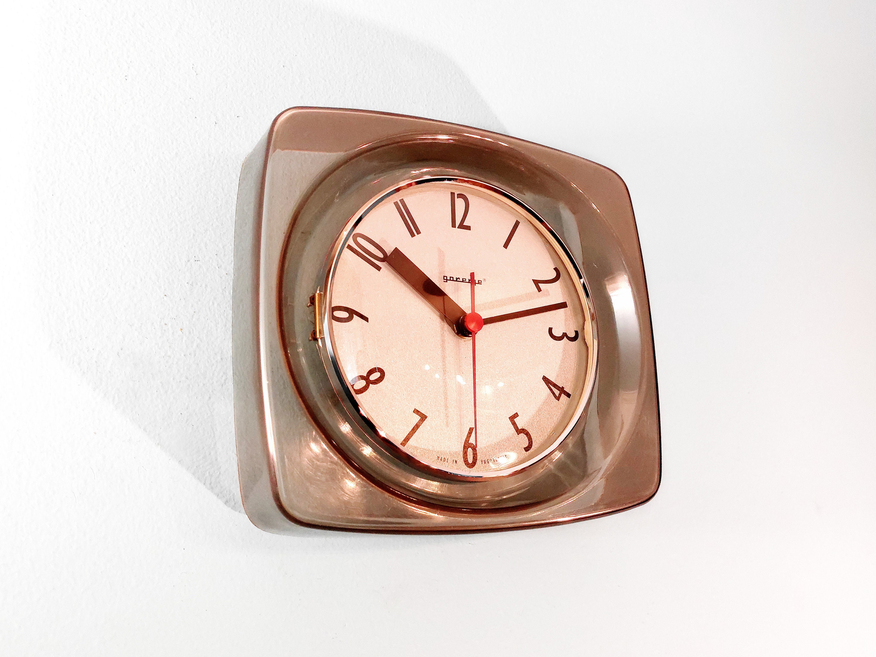 Gorenje Wall Clock From 70's Yugoslavia Space Design Icon Etsy