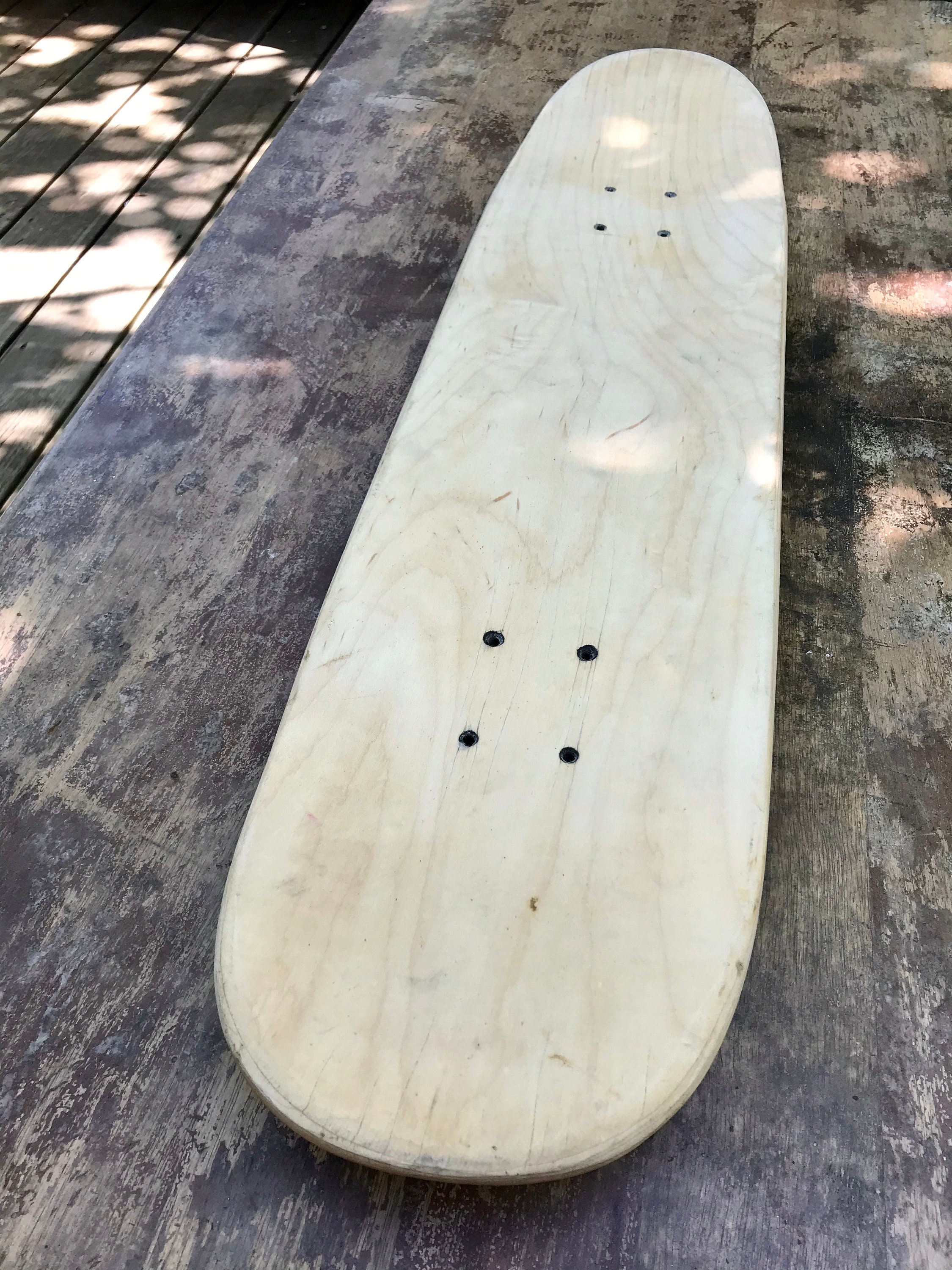 Custom painted used skateboard deck Etsy