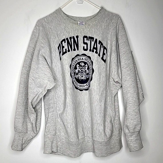 Vtg 80s champion reverse weave sweatshirt Penn St… - image 1