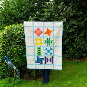 Sew the Rainbow Sampler Quilt | Digital Pattern