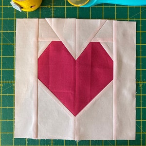 Heart Quilt Block | Digital Pattern