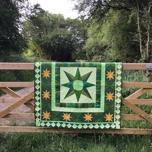Ashley&#39;s Star Quilt | Digital pattern