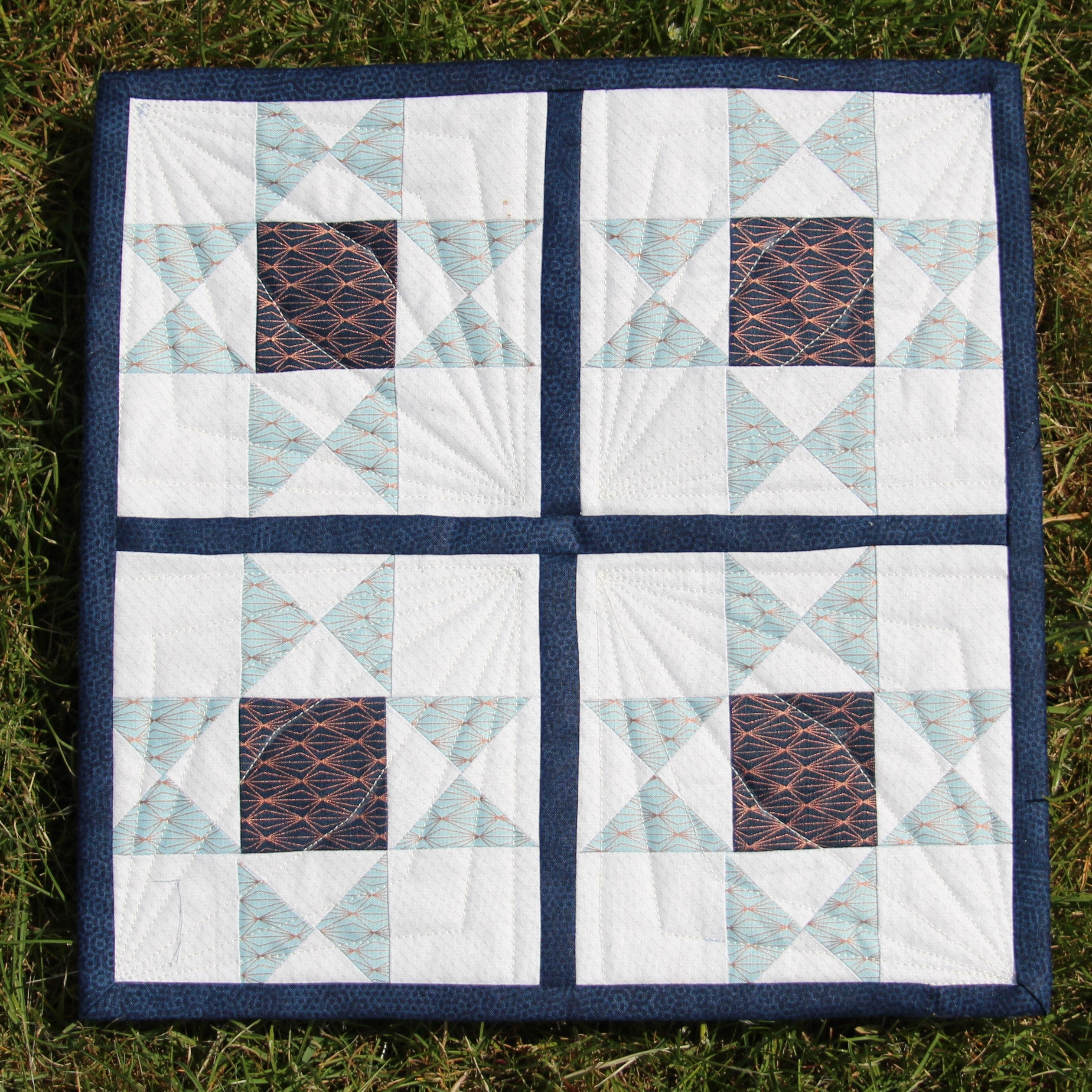 Storm Star Mini Pattern Ohio Star Mini Quilt | Digital Pattern - Etsy