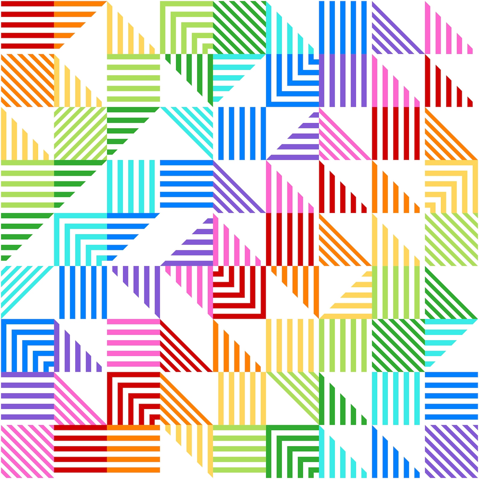 Linework Quilt | Digital Pattern - Etsy