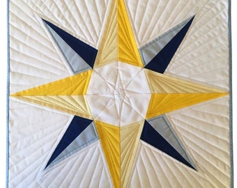 Ashley's Star Mini Quilt | Paper Pattern and Templates