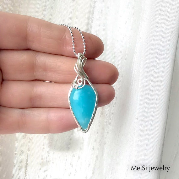 Hemimorphite Pendants Hemimorphite Pendants