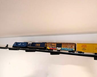HO Scale Wall Mount Room Kit for Train Track, Fits 10ft x 10ft, Larger & Custom Layouts Upon Request.
