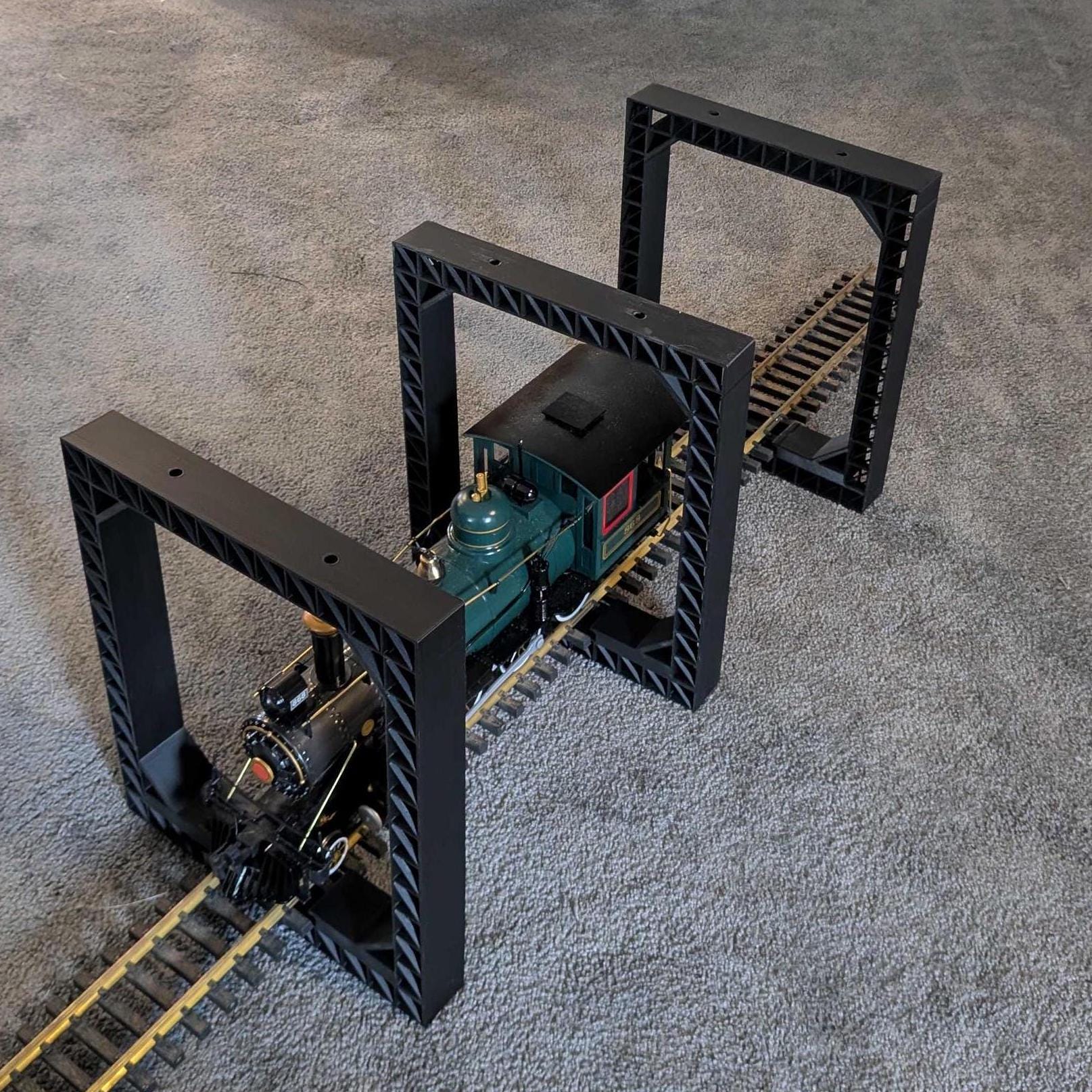 G Scale, Garden Scale, Ceiling Train Mount Bridge Truss Kit for Train ...