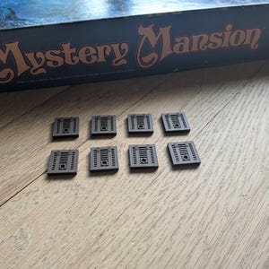 Replacement Secret Passages, Set of 8, for Mystery Mansion Board Game