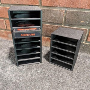 Wall-Mountable Atari Video Game Cartridge Organizer – Holds 5 or 8 Cartridges