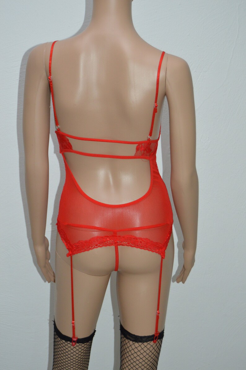 Beautiful Red lace Lingerie Set