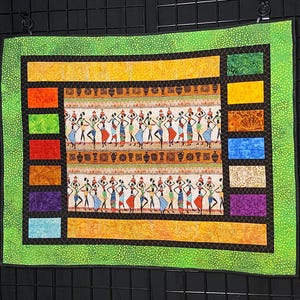 African quilted wall hanging, African fabrics, batik fabrics, African home decor, mothers day gift,