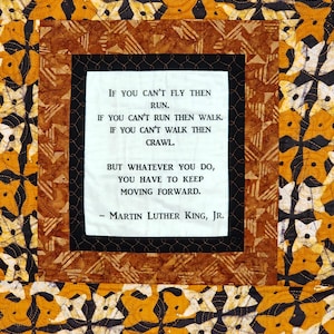 Martin Luther King quilt, african quilt, handmade African wall hanging, wakanda wall art, Black History quilt