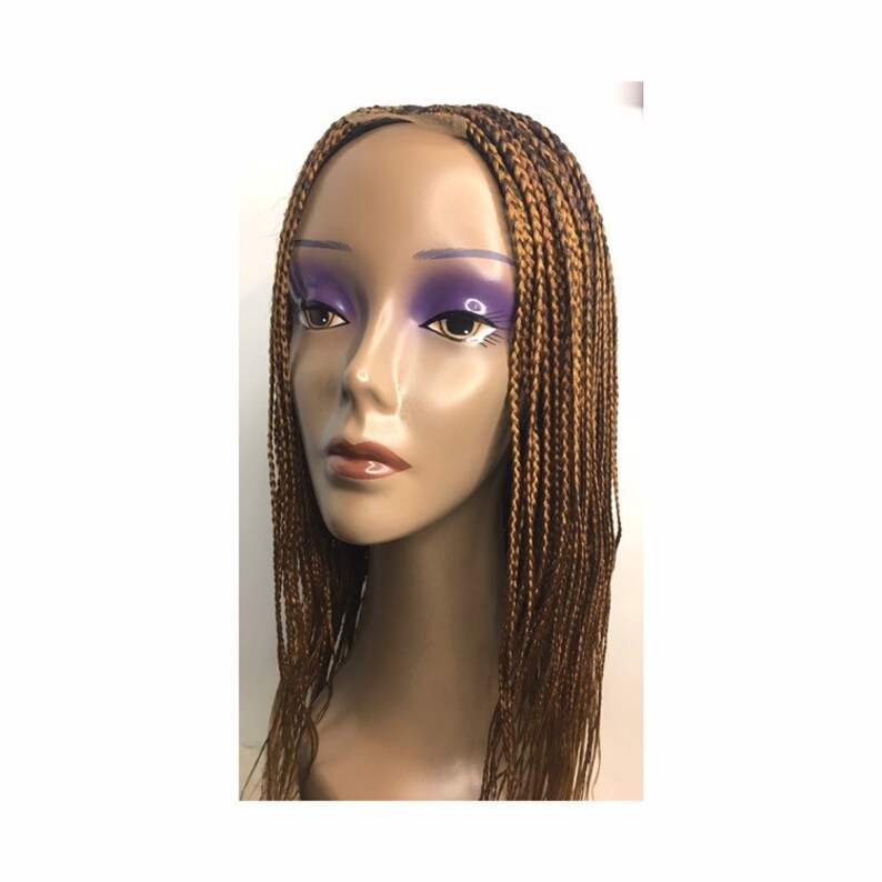 Good Crown Box Braids Wig For Women Lace Closure Wig For Beautiful Women Everyday Cornrow Ghana Wig Braided Wig African Hairstyles