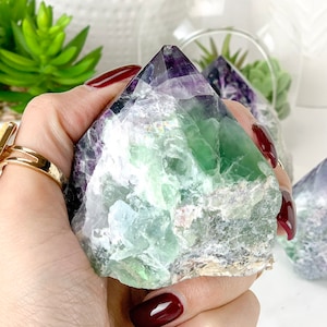 クリアクォーツポイント - 天然水晶 - Etsy 日本