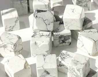 Howlite Tumbled Crystal | Howlite Tumbled Stones