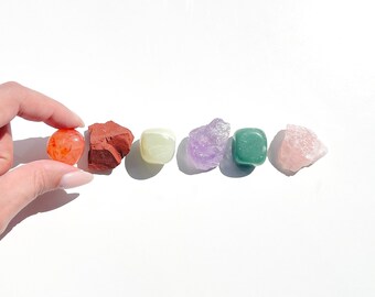 Taurus Zodiac Crystal Set: Healing Stones Kit with Pouch & Card