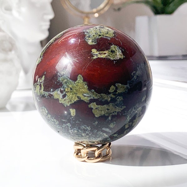 Dragon Bloodstone Sphere | Crystal Ball