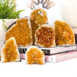 Citrine | Citrine Crystal Cluster  | Citrine Cluster | Honey Citrine Quartz Cluster | Raw Citrine Cluster | Citrine Clusters Large