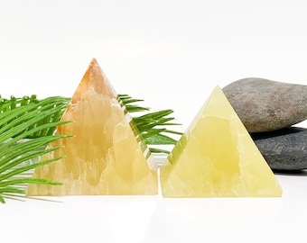 Lemon Calcite Pyramids: A Powerhouse of Healing Energy and Spiritual Growth