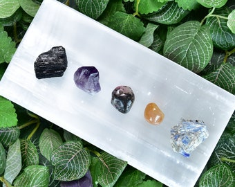 Selenite Charging Plate: Crystal Cleansing Station