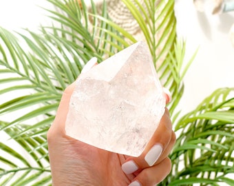 Clear Quartz Points Clear Quartz Tower Large Crystal Towers Natural Crystal Healing Stones Home Decor Crystal Gifts Crystal Grids