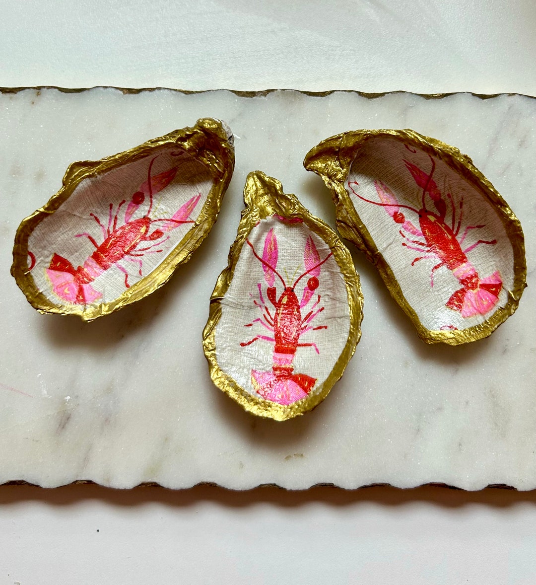 Oyster Shell Decor-handmade Ring Dish, Bridesmaid Gifts, Engagement ...