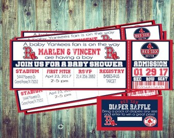 Red sox ticket | Etsy