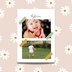 Printable Gender Neutral Baby Memory Book Baby Milestone - Etsy