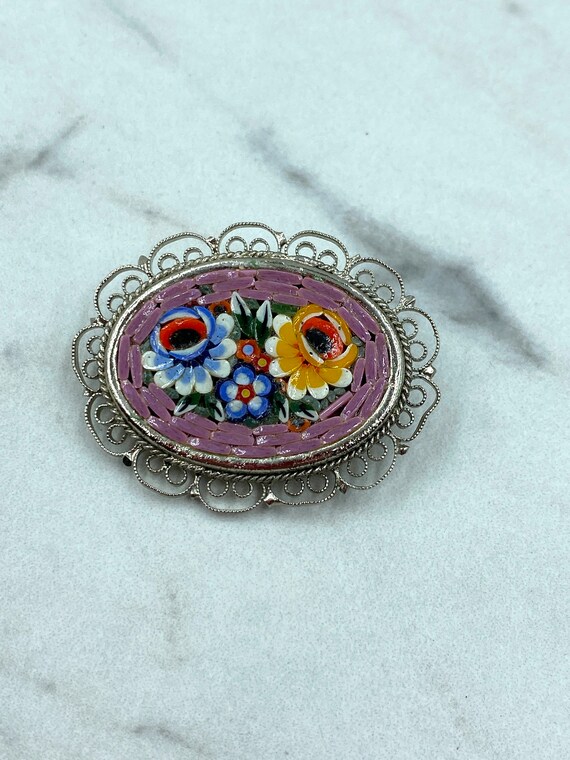 Vintage mini mosaic italian Gem