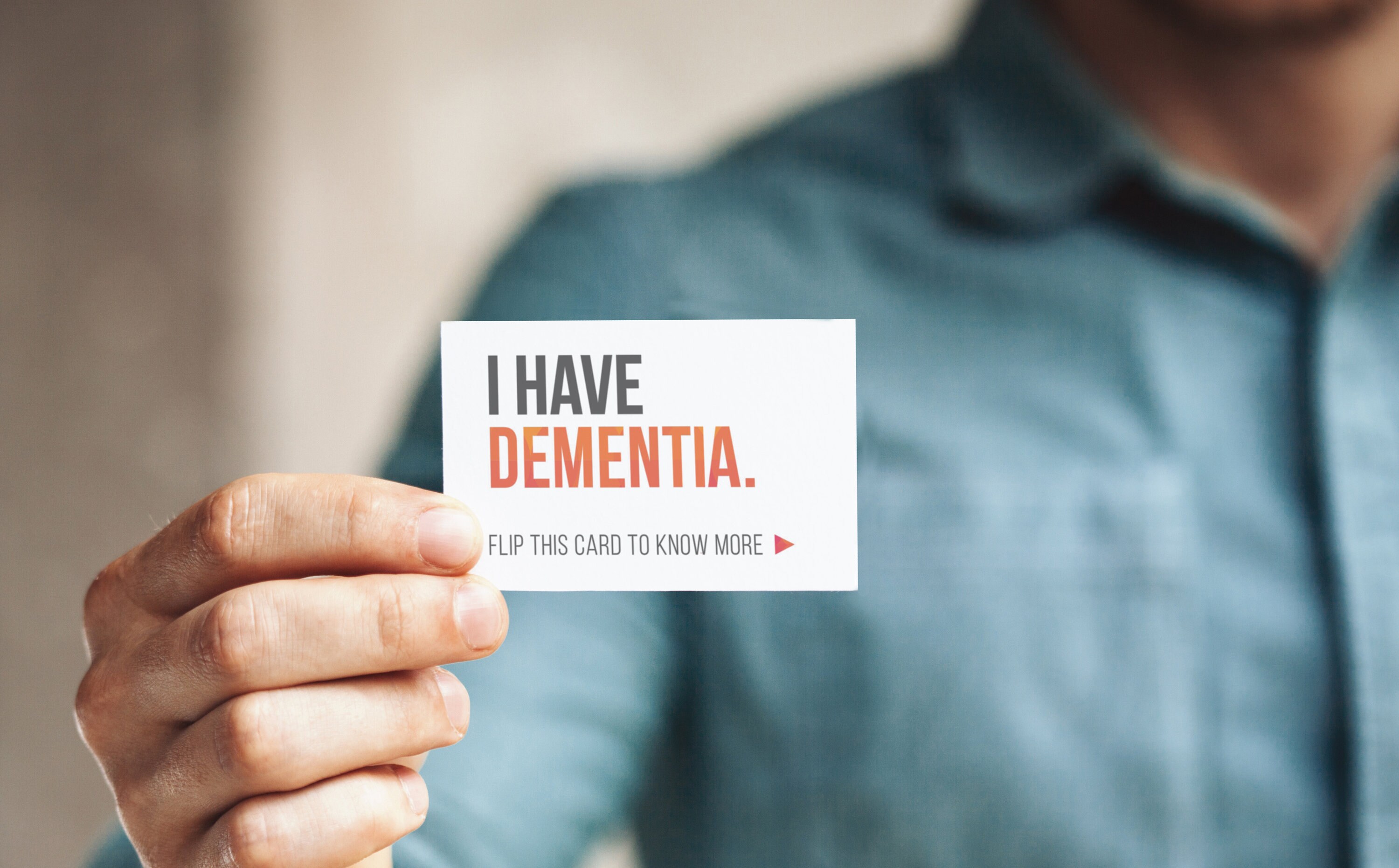 Dementia Information Cards Two Sizes Free Shipping Etsy