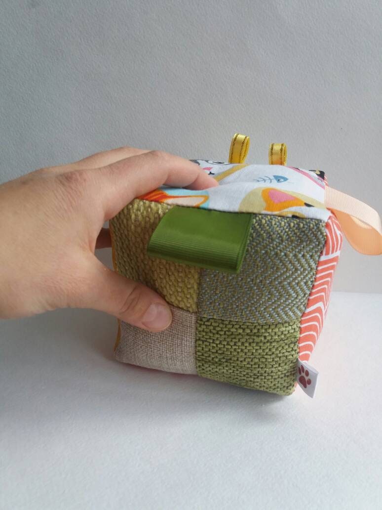 Busy cube Sensory block Quiet Cube Newborn Baby Toys ...