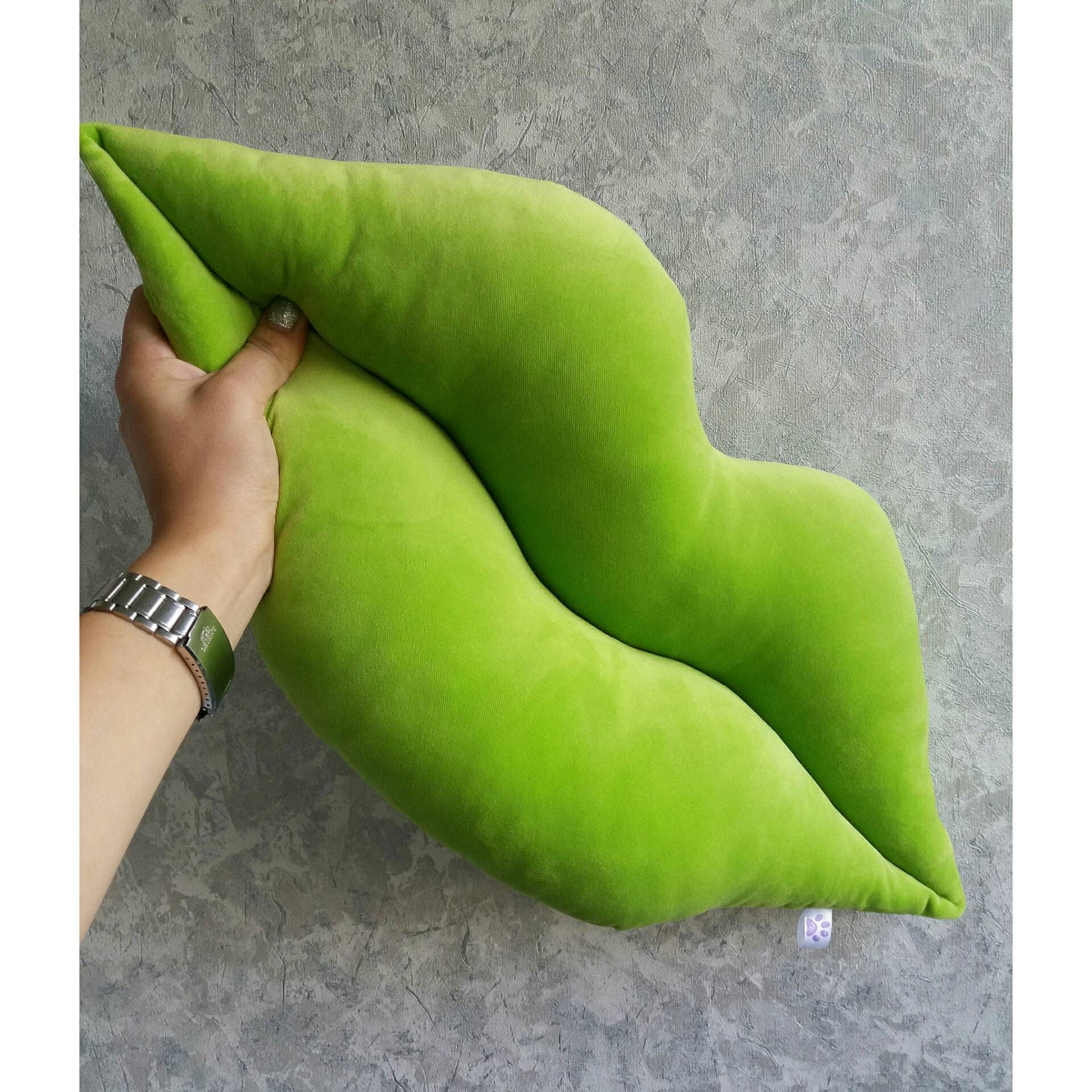 Personalized lips pillow teen bed decor best gift for her lips Etsy