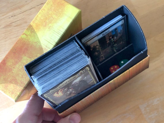 creatures that draw cards mtg Deck Tome - Commander Book Deck Box main image 1