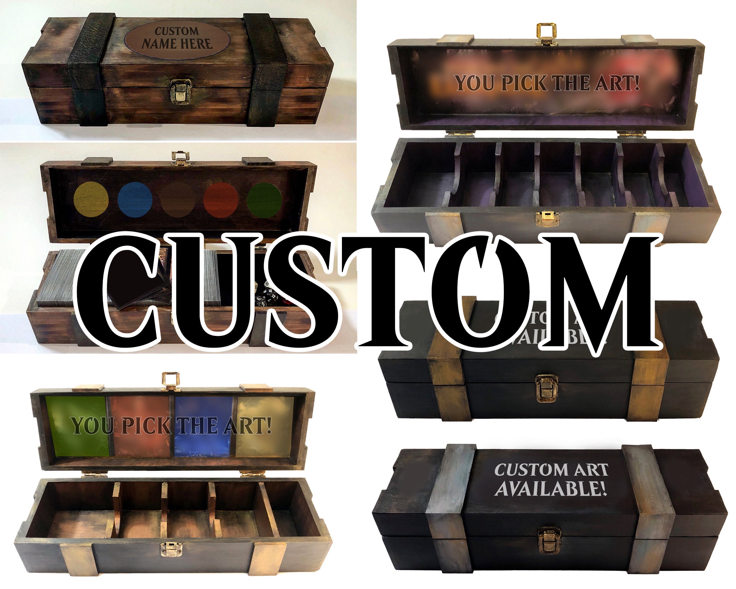 Magic the Gathering Storage Box for Cards or Cube. Collectible Card